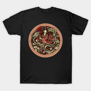 Year of the Dragon with Chinese Goddess 2024 T-Shirt